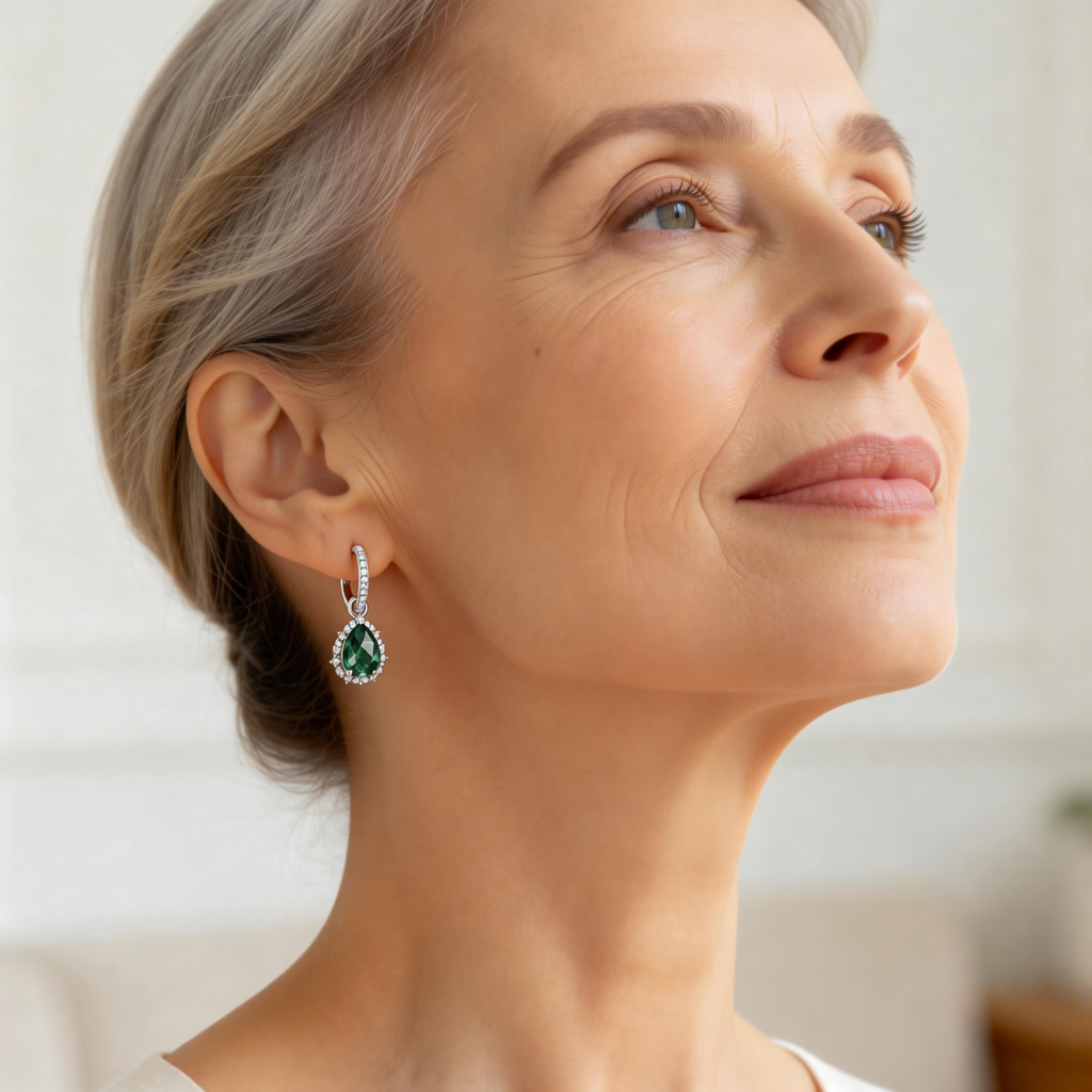 Moosstein Nieten Wassertropfen