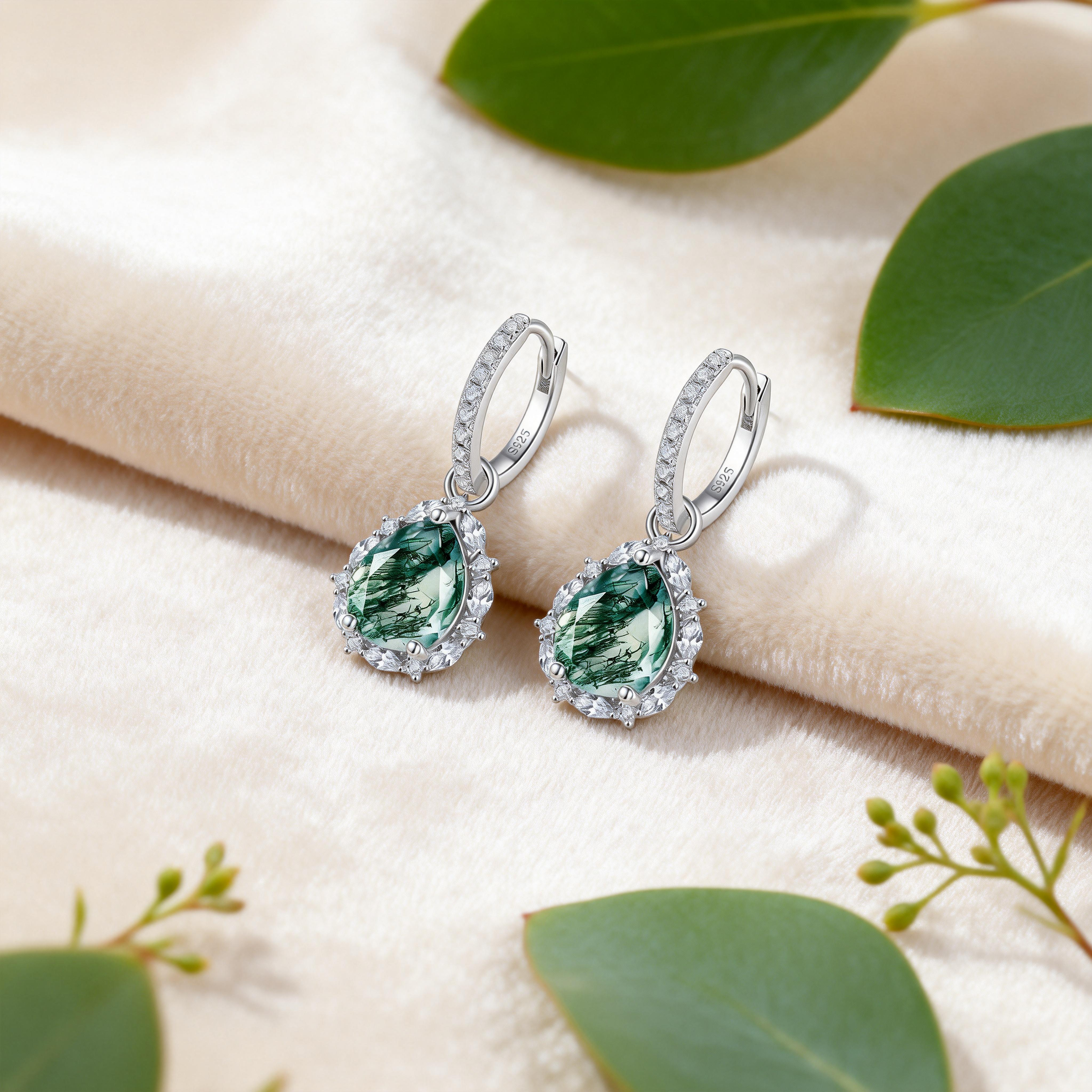 Moosstein Nieten Wassertropfen